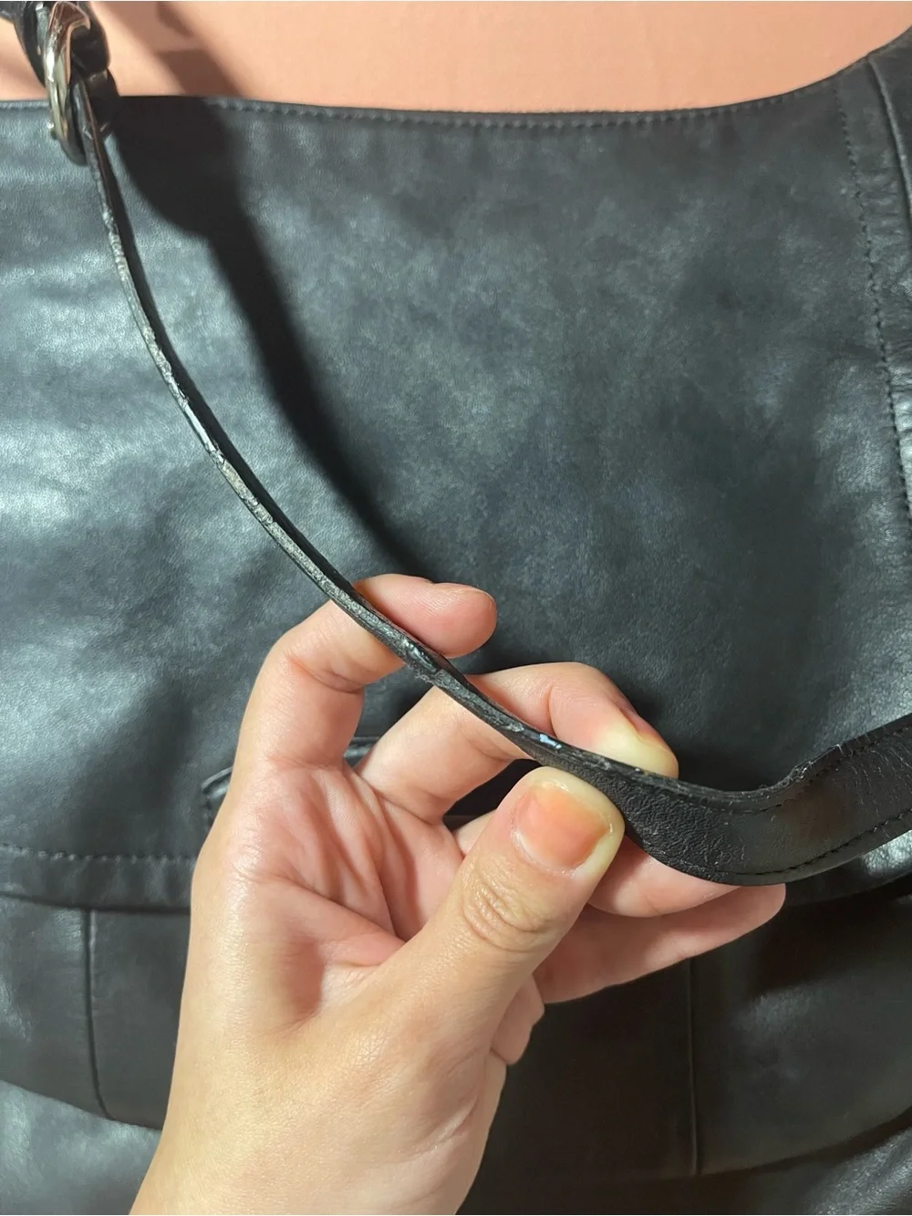Coach Kristin Hobo Black Bag